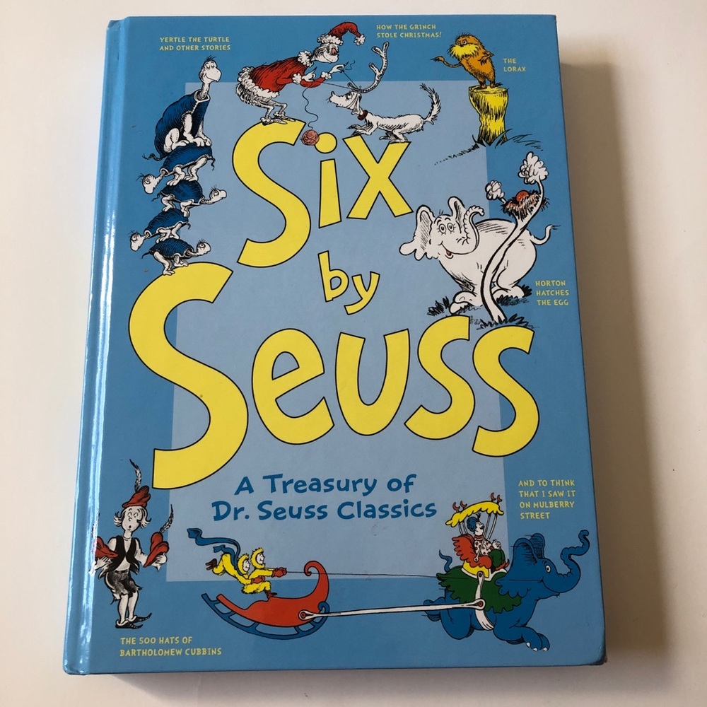 Six by Seuss Hardcover Book